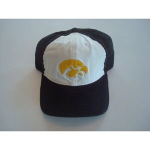 IOWA HAWKEYES CORUROY CORD   RARE NEW SCRIPT  STRAPBACK HAT CAP VINTAGE EE4